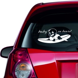 Αυτοκόλλητο αυτοκινήτου - Baby on board 47